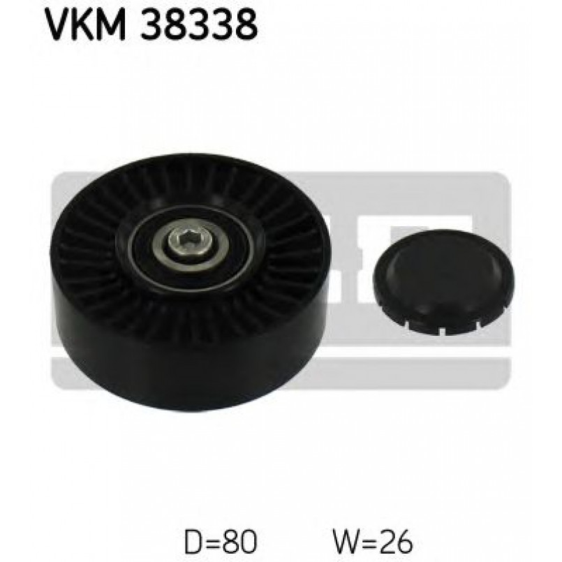 VKM 38338 SKF Ролик модуля натягувача ременя